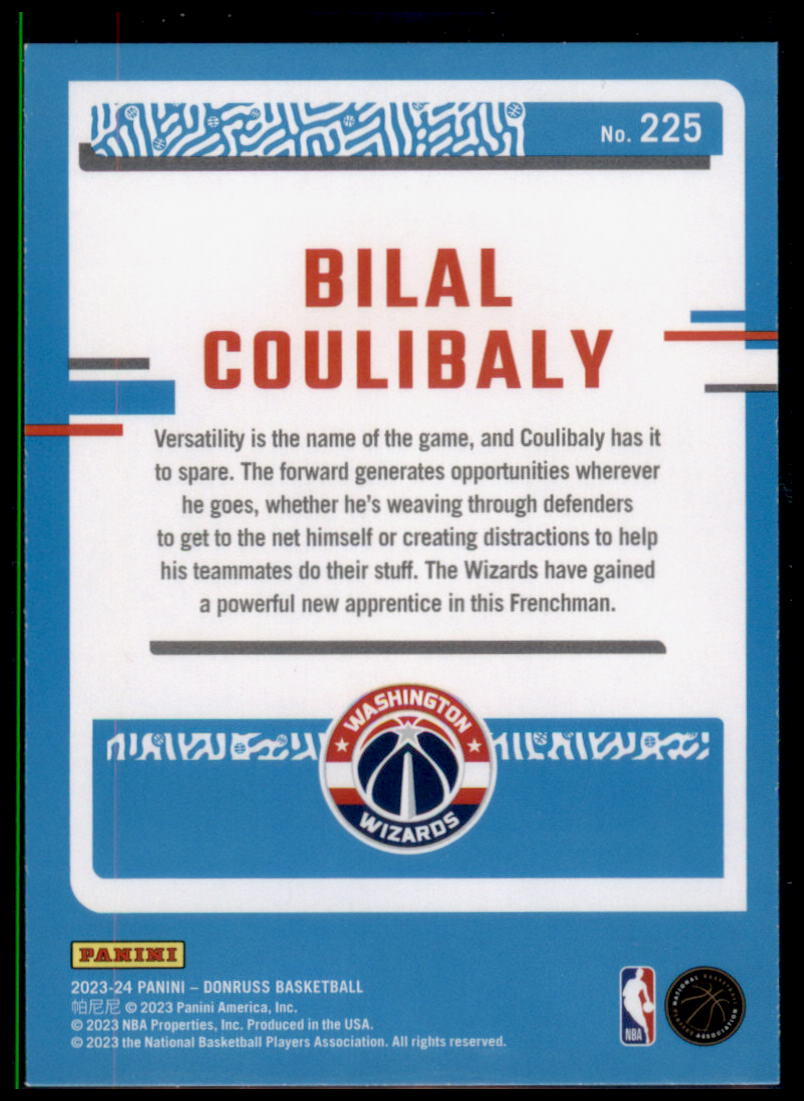 2023-24 Donruss #225 Bilal Coulibaly