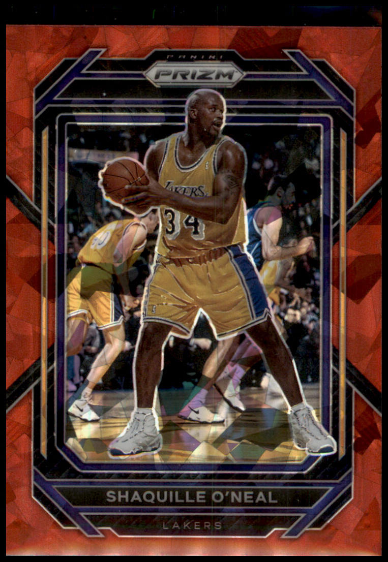 2022-23 Panini Prizm #297 Shaquille O'Neal Prizms Red Ice