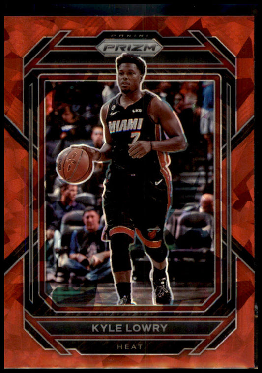 2022-23 Panini Prizm #147 Kyle Lowry Prizms Red Ice