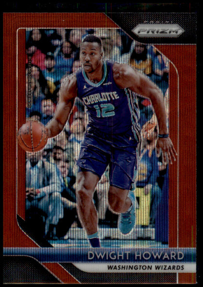 2018-19 Panini Prizm #293 Dwight Howard Prizms Ruby Wave