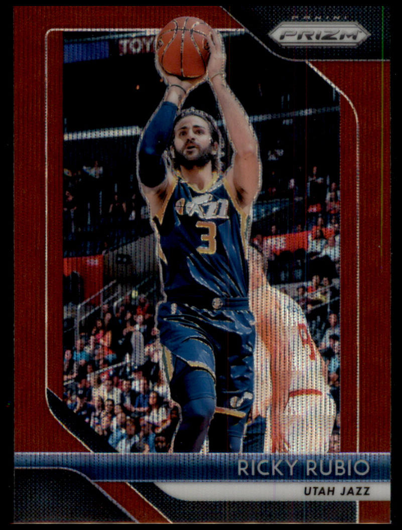 2018-19 Panini Prizm #133 Ricky Rubio Prizms Ruby Wave