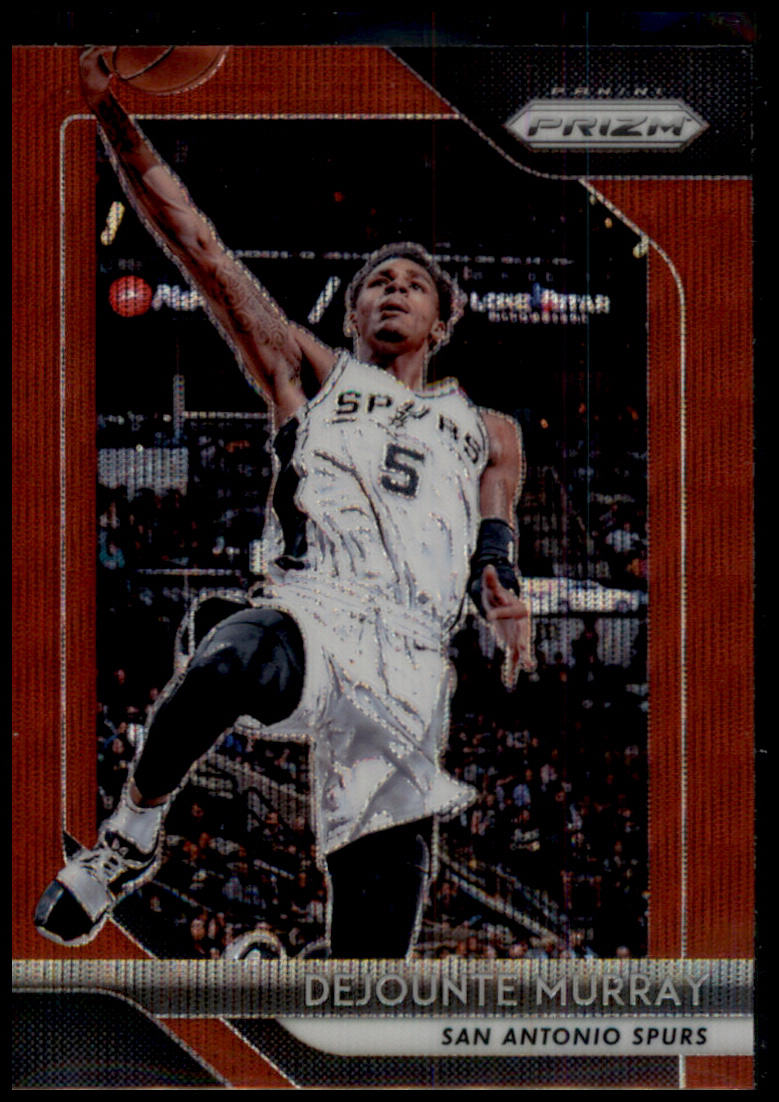 2018-19 Panini Prizm #261 Dejounte Murray Prizms Ruby Wave