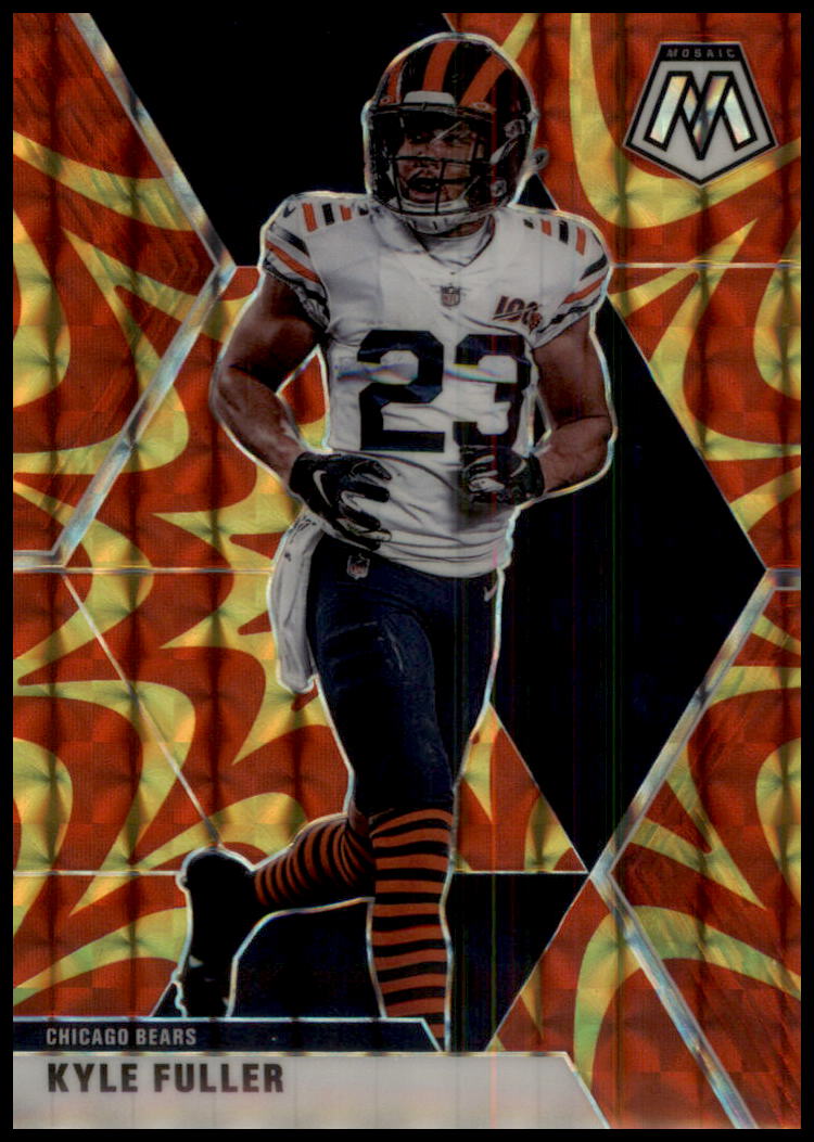 2020 Panini Mosaic #45 Kyle Fuller Prizm Reactive Gold