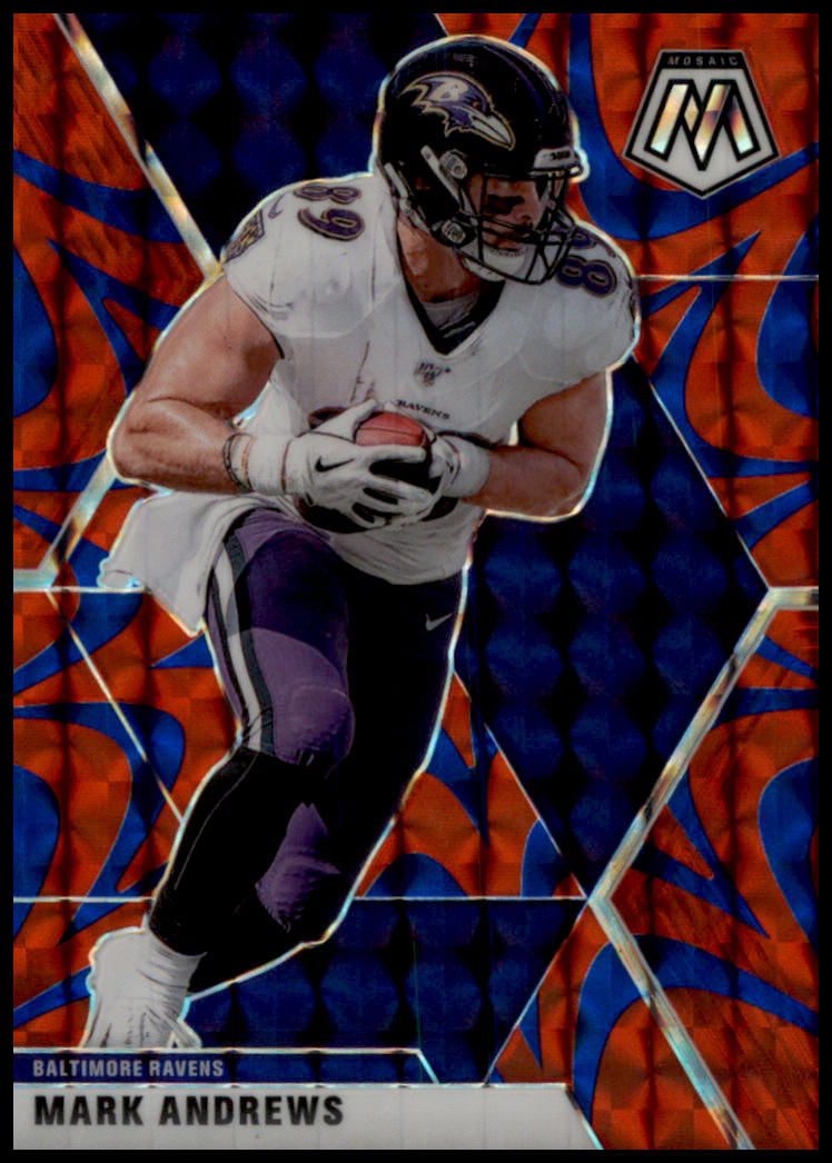 2020 Panini Mosaic #22 Mark Andrews Prizm Reactive Blue