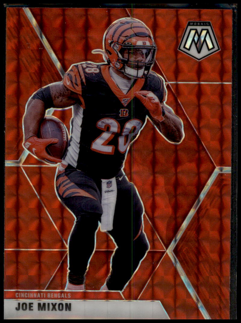 2020 Panini Mosaic #47 Joe Mixon Prizm Red