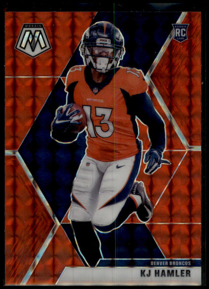 2020 Panini Mosaic #219 KJ Hamler Prizm Red