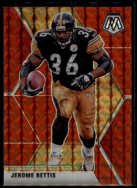 2020 Panini Mosaic #172 Jerome Bettis Prizm Red