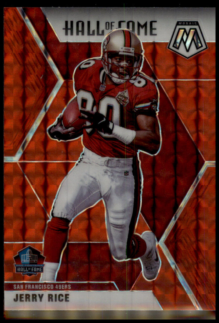 2020 Panini Mosaic #287 Jerry Rice Prizm Red