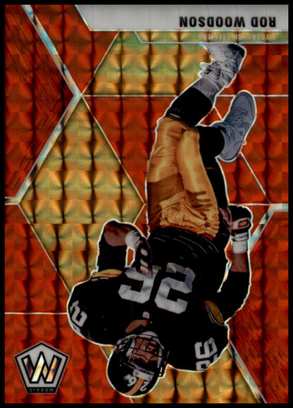 2020 Panini Mosaic #173 Rod Woodson Prizm Red