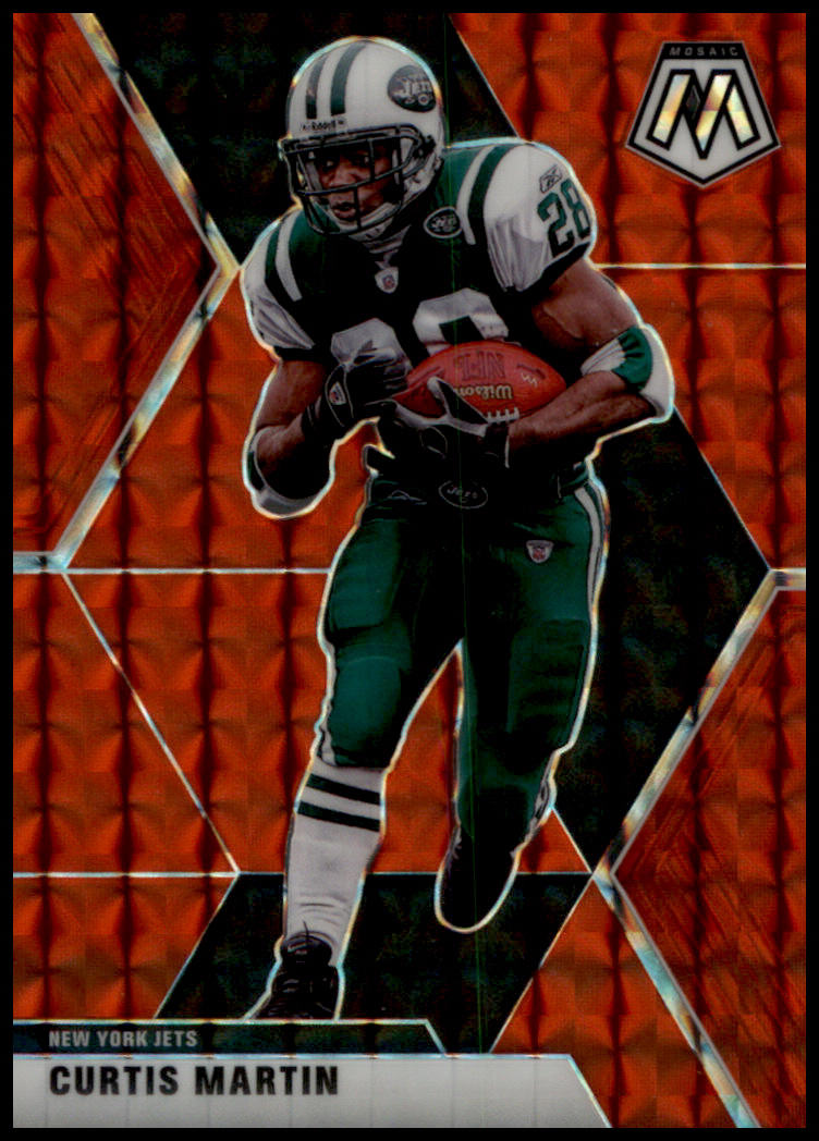 2020 Panini Mosaic #159 Curtis Martin Prizm Red