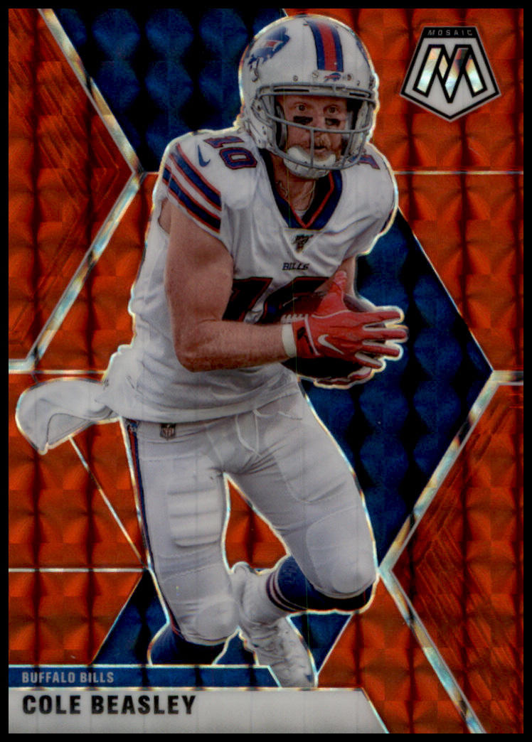 2020 Panini Mosaic #29 Cole Beasley Prizm Red