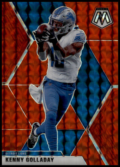 2020 Panini Mosaic #74 Kenny Golladay Prizm Red