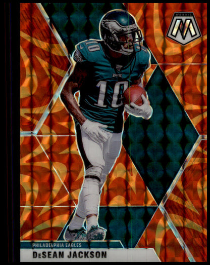 2020 Panini Mosaic #166 DeSean Jackson Prizm Reactive Orange