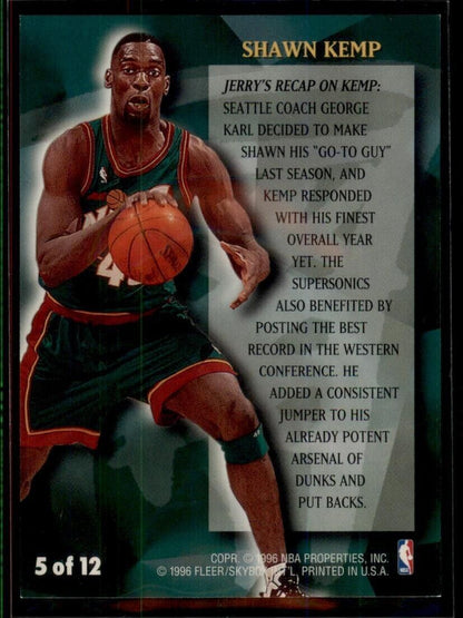 1996-97 Fleer #5 Shawn Kemp Stackhouse's All-Fleer