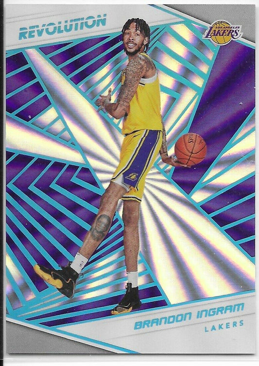 2018-19 Revolution Sunburst- Brandon Ingram /75 Lakers Pelicans!