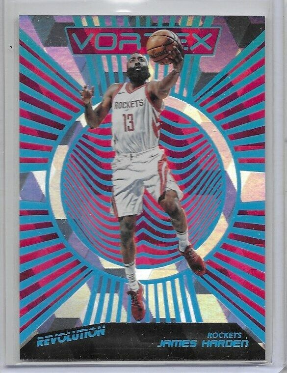 2018-19 Revolution Vortex Cubic- James Harden /50 Houston Rockets, Nets!