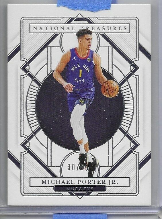 2020-21 National Treasures- Michael Porter Jr. /99 Denver Nuggets!