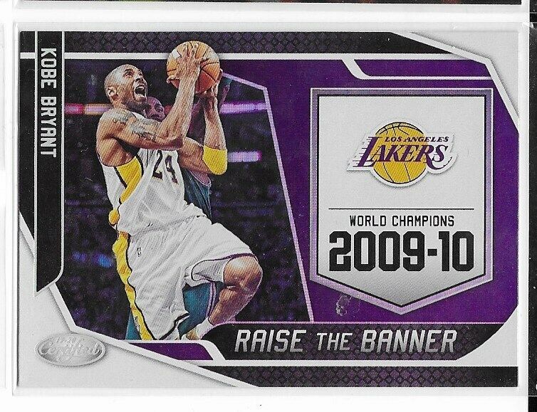 2019-20 Certified Raise The Banner Holofoil- Kobe Bryant Los Angeles Lakers!