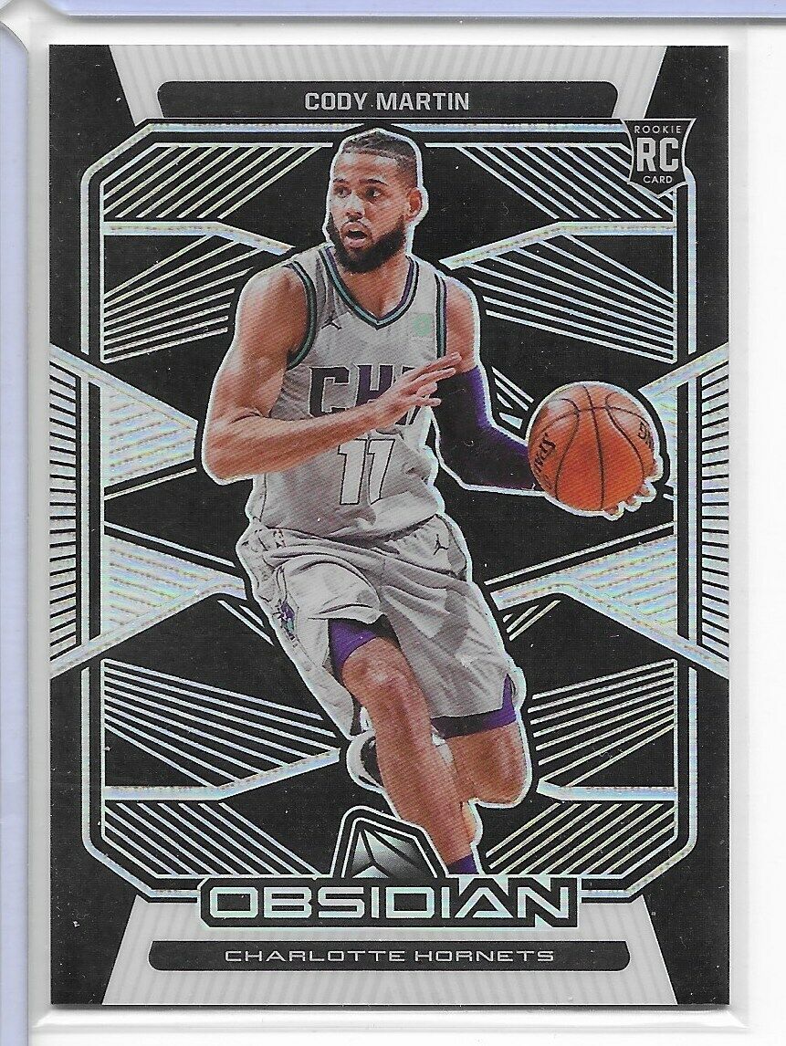 2019-20 Obsidian Silver Etch Rookie- Cody Martin Charlotte Hornets!