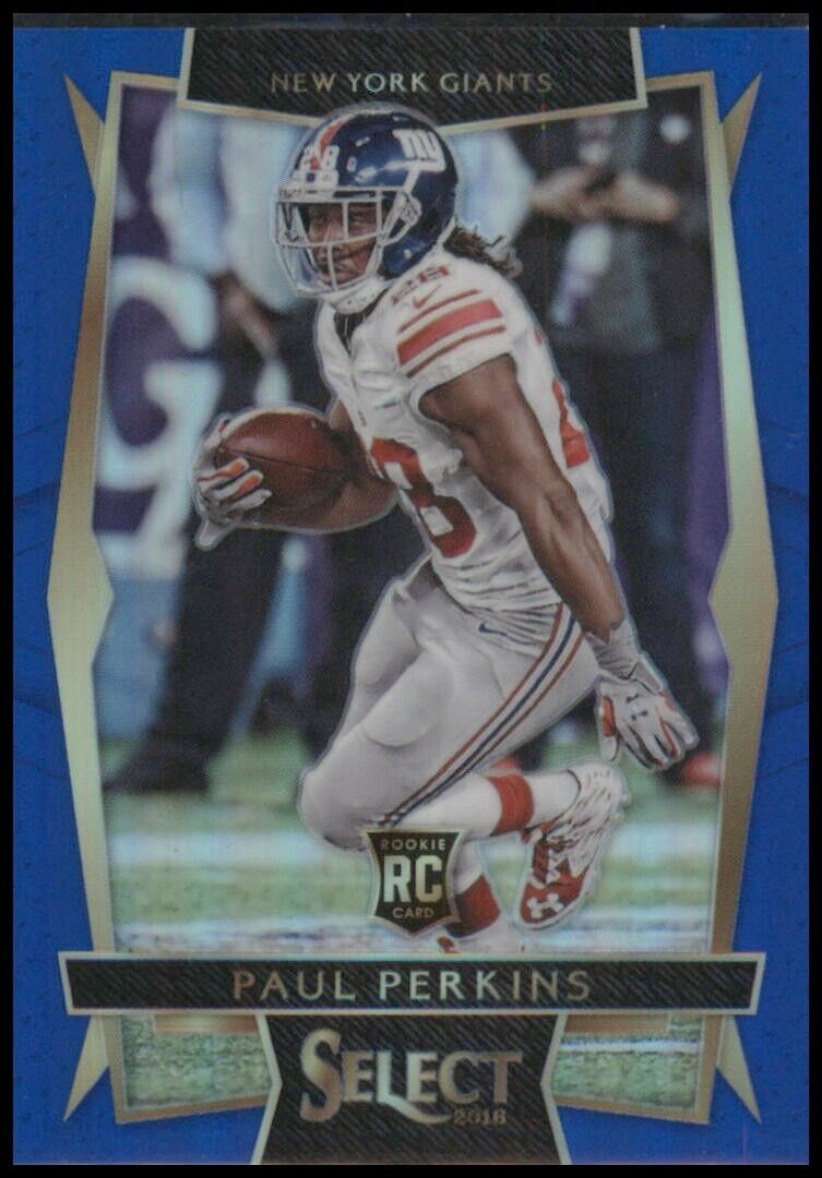 2016 Panini Select Concourse Blue Prizm /149  Paul Perkins RC