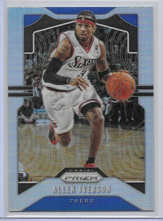 2019-20 Prizm Silver Prizms- Allen Iverson Philadelphia 76ers!