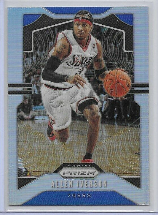 2019-20 Prizm Silver Prizms- Allen Iverson Philadelphia 76ers!