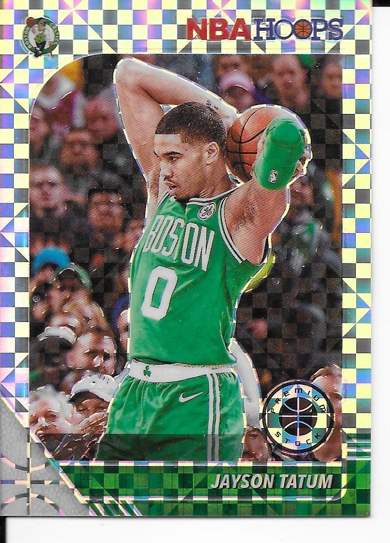 2019-20 Hoops Premium Checkboard- Jayson Tatum /149 Boston Celtics SP!