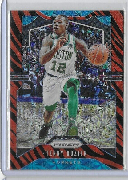 2019-20 Prizm Tiger Stripe Prizm- Terry Rozier Celtics, Charlotte Hornets! SSP!