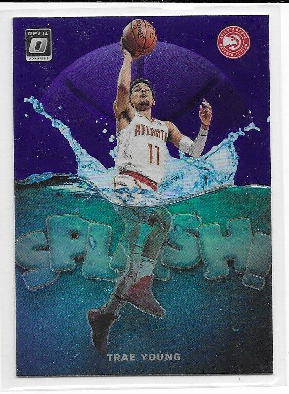 2019-20 Optic Splash Purple Prizm- Trae Young Atlanta Hawks!