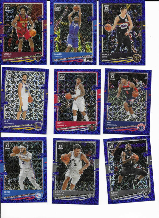 2020-21 Panini Optic Blue Velocity Prizm "Pick your Card"