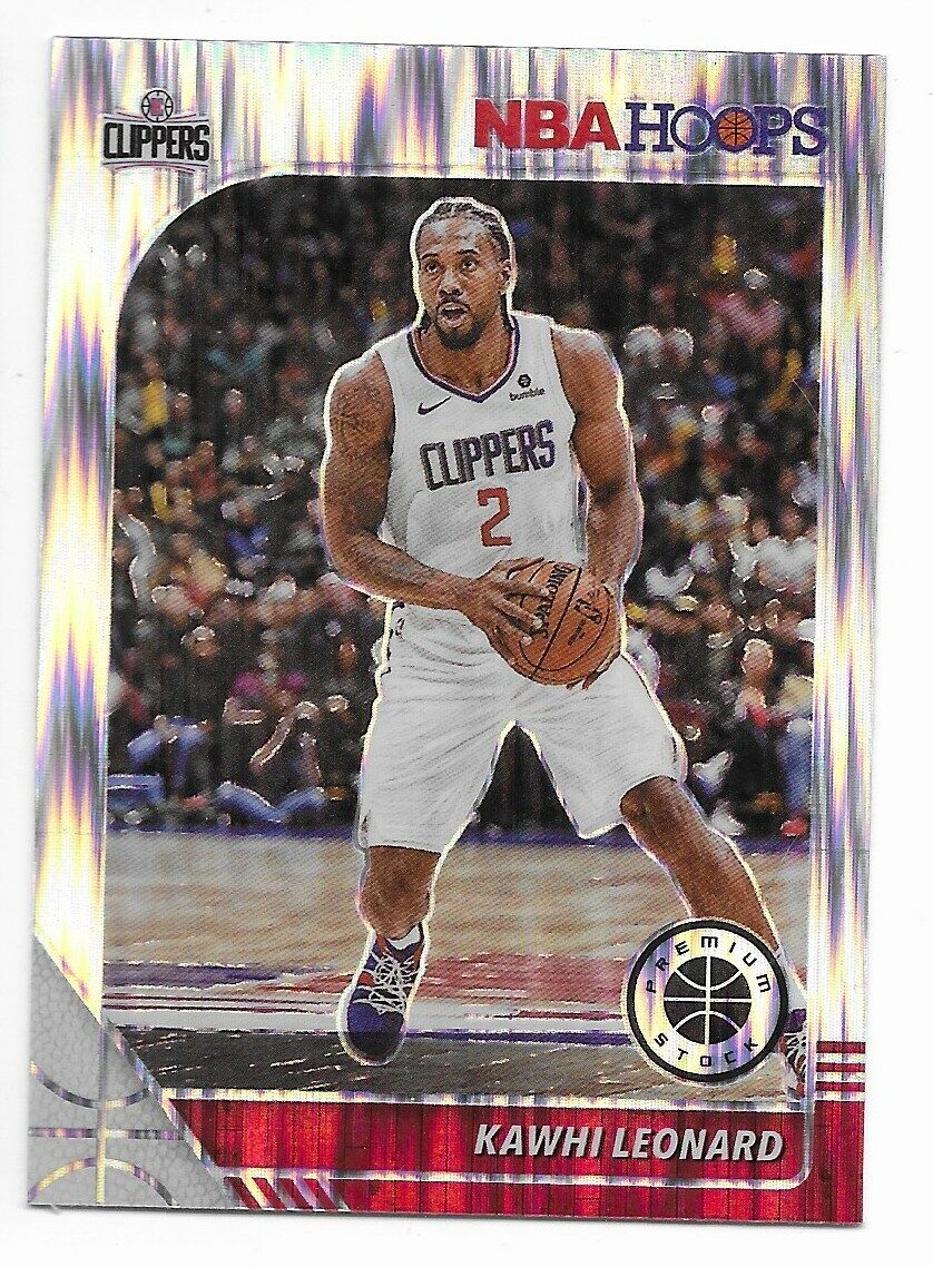 2019-20 Hoops Premium Stock Flash Prizm- Kawhi Leonard Los Angeles Clippers!