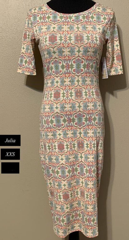 LuLaRoe XXS Julia Dress NWT!!