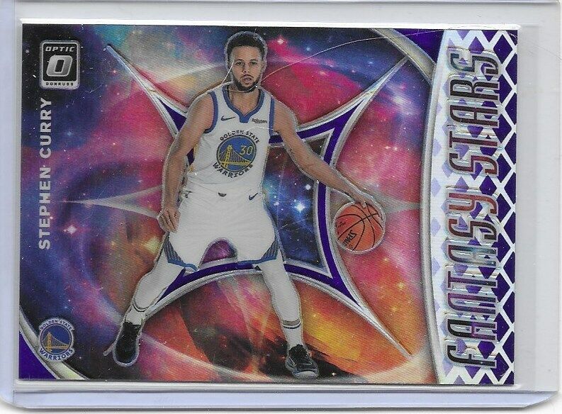 2019-20 Optic Fantasy Stars SIlver Prizm- Stephen Curry Golden State Warriors