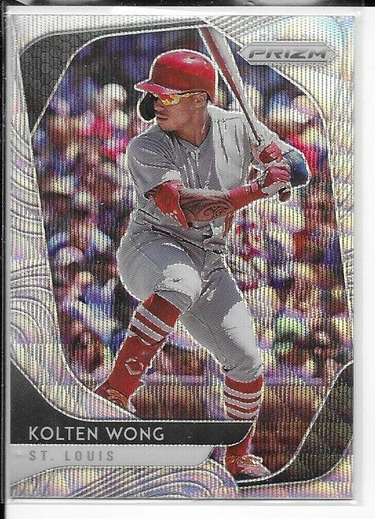 2020 Prizm Silver Wave Prizm- Kolten Wong 60/60 Ebay 1/1 Last Print