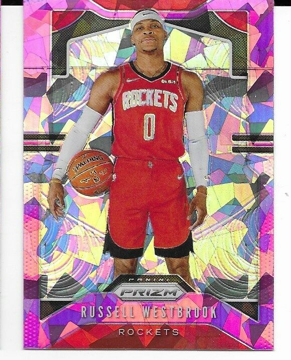 2019-20 Prizm Pink Ice Prizm- Russell Westbrook Rockets, Lakers!