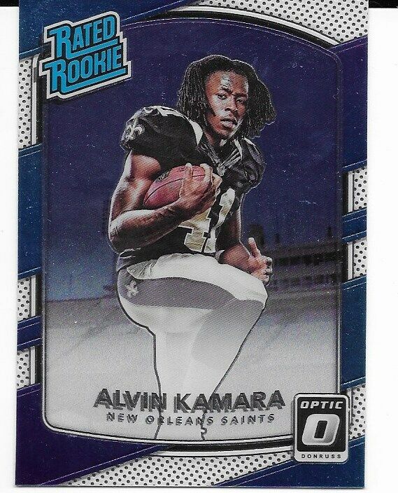 2017 Optic Rated Rookies- Alvin Kamara New Orleans Saints!