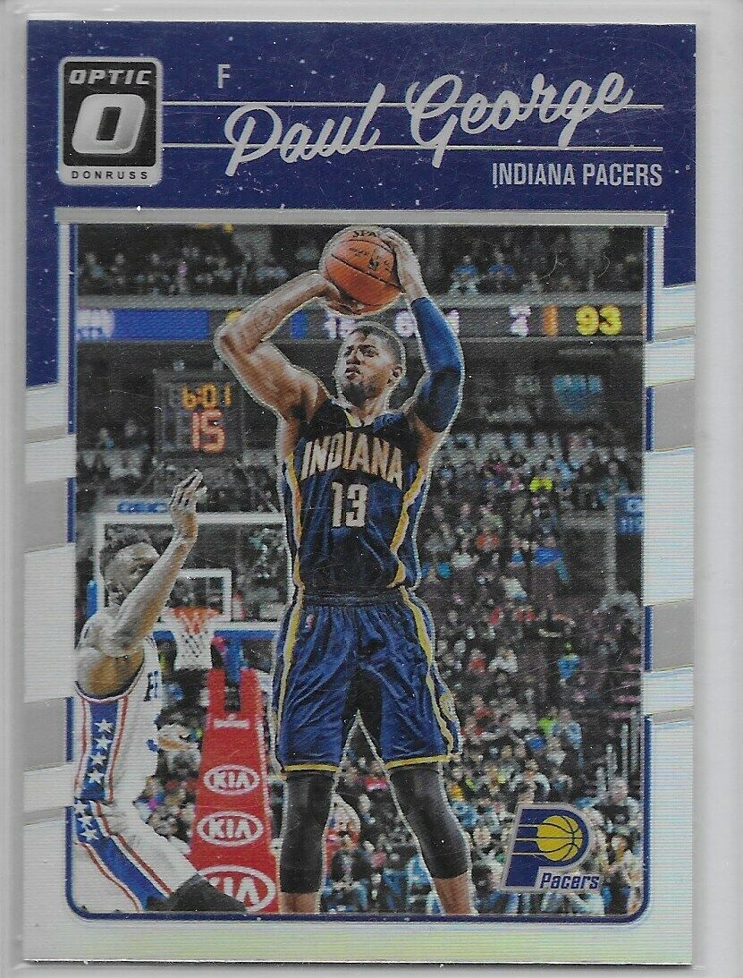 2016-17 Optic Holo Silver Prizm- Paul George 1st year Optic!