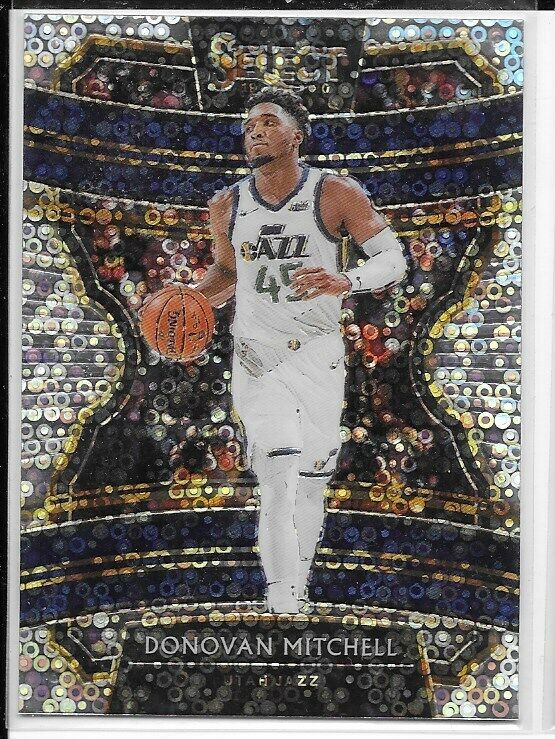 2019-20 Select Silver Disco Prizm- Donovan Mitchell Utah Jazz