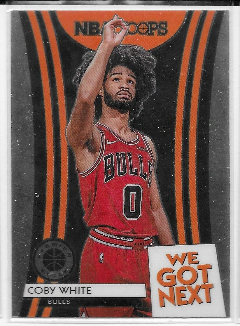 2019-20 Hoops Premium We Got Next- Coby White Rookie Chicago Bulls!