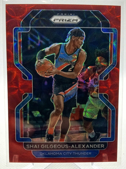 2021-22 Panini Prizm Choice Red Prizm /88 Shai Gilgeous-Alexander #238