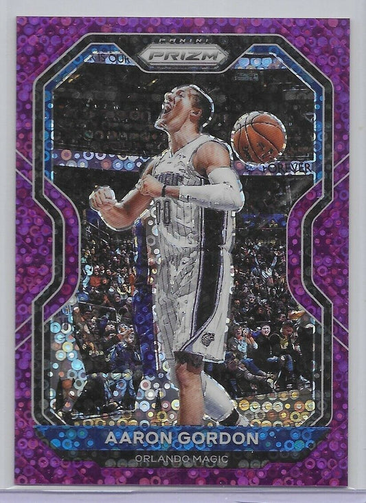 2020-21 Prizm Purple Disco Prizm- Aaron Gordon  /75