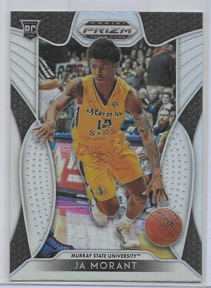 2019-20 Prizm Draft Picks Silver Prizm Rookie- Ja Morant Memphis Grizzlies!