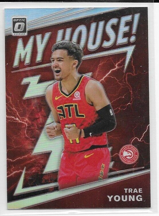 2019-20 Optic MY House Silver Prizm- Trae Young Atlanta Hawks!