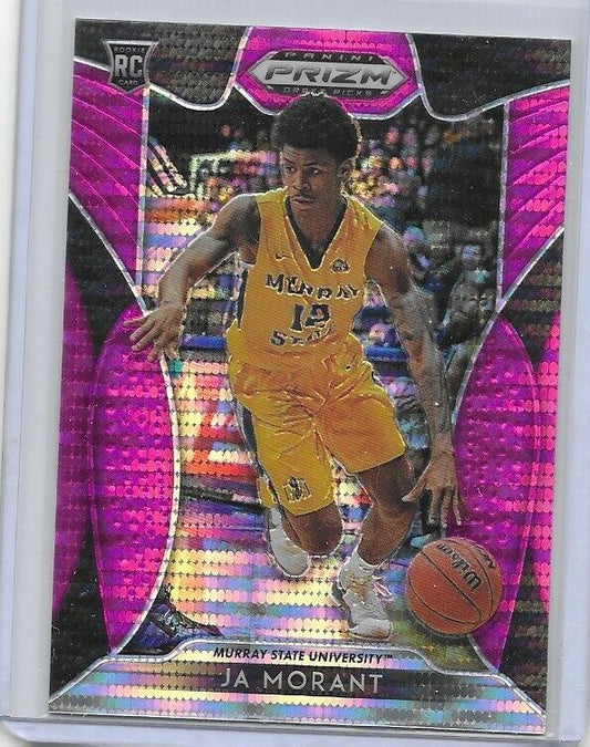 2019-20 Prizm Draft Pink Pulsar Prizm Rookie- Ja Morant Memphis Grizzlies!