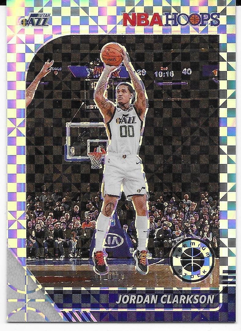 2019-20 Hoops Premium Checkboard- Jordan Clarkson /149 Utah Jazz!