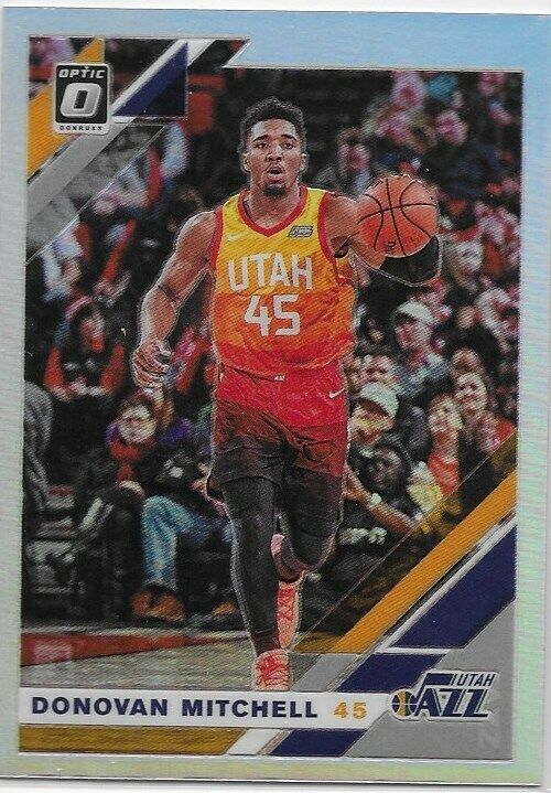 2019-20 Optic Holo Silver- Donovan Mitchell Utah Jazz!