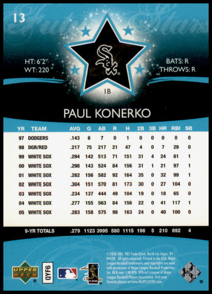 2006 Upper Deck Future Stars #13 Paul Konerko