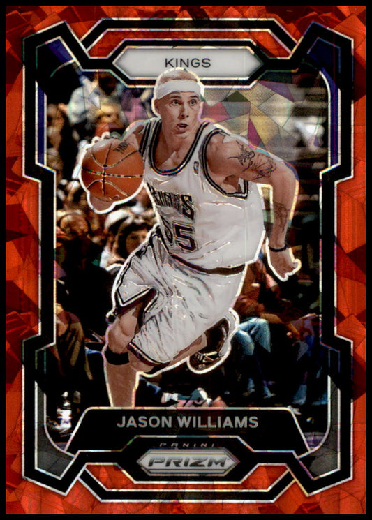 2023-24 Panini Prizm #197 Jason Williams Prizms Red Ice