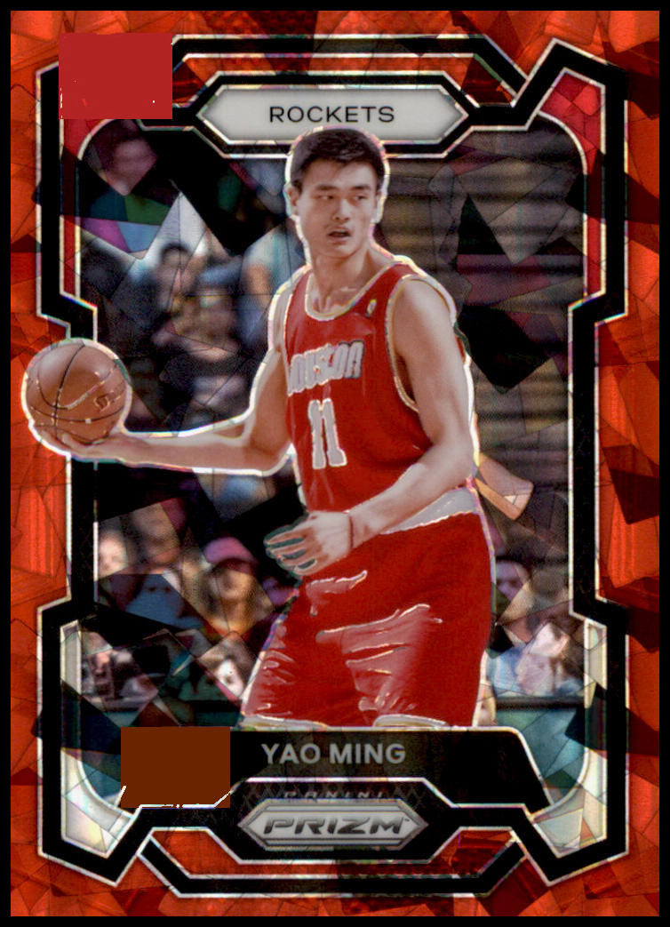 2023-24 Panini Prizm #199 Yao Ming Prizms Red Ice