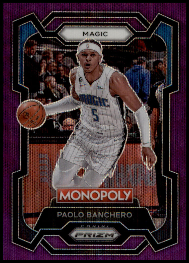 2023-24 Panini Prizm Monopoly #64 Paolo Banchero Purple